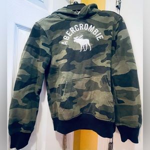 Boys Sz 9-10 Abercrombie and Fitch Hoodie Sweatshirt